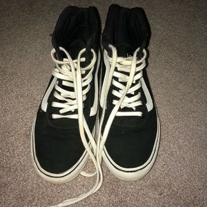 Vans- Black high tops
